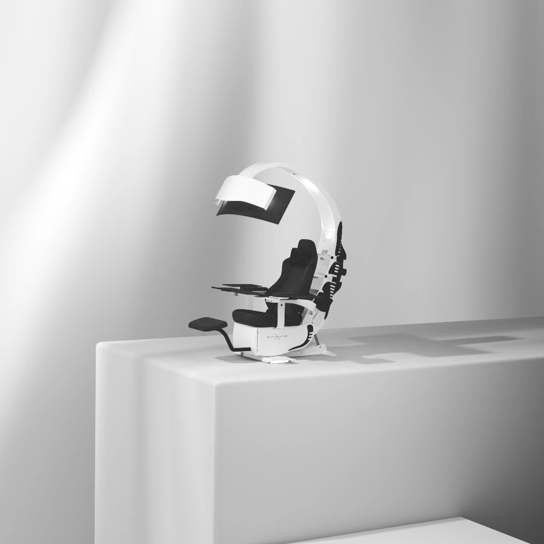 Rendu 3D — direction artistique minimaliste